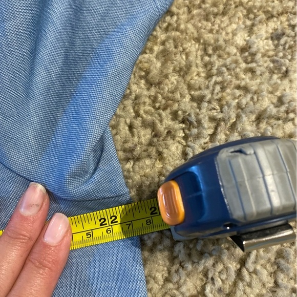 Travis Mathew Men’s Blue Buckets Golf Polo Shirt Business Classic Athletic Top - Picture 6 of 8